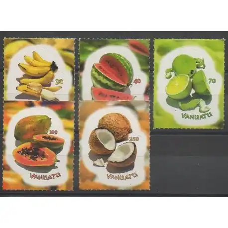 Achat Immédiat Vanuatu - 2007 - No 1285/1289 - Fruits