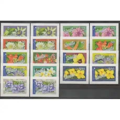 Artisanat Vanuatu - 2006 - No 1250/1267 - Fleurs
