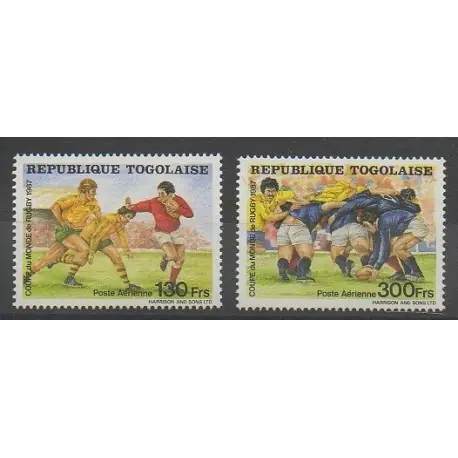 Togo - 1987 - No PA632/PA633 - Sports divers Achat Immédiat