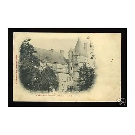 Carte postale 86 - Chateau de scorbe-Clairvaux -Carte de Maison Opter Garantie Incluse