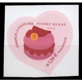 Dernière Chance Timbre de collection France - Autoadhsif 2527 Cœur Pierre Herm Paris "lettre 20g"