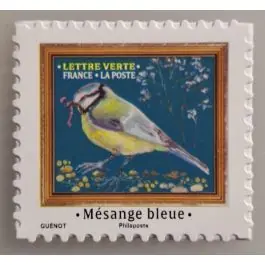 Solde Timbre de collection France - Autoadhsif 2535A Mesange Bleue