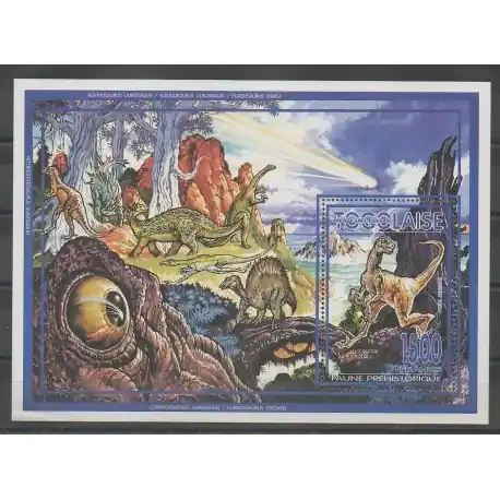 Bon Plan Togo - 1994 - No BF282 - animaux préhistoriques