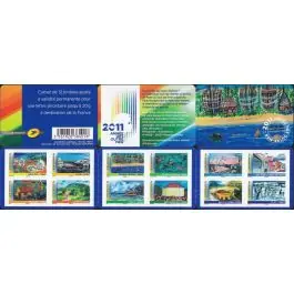 Timbre de collection France - Autoadhsif Carnet BC0636 Dernier Modèle