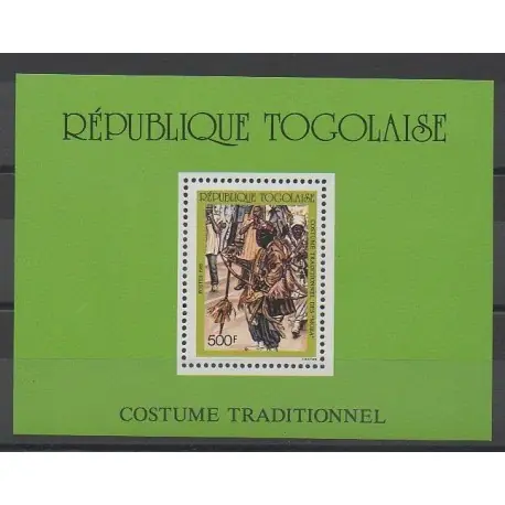 Prix Promo Togo - 1988 - No BF273 - Costumes