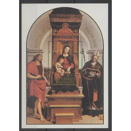 Togo - 1984 - No BF218 - Religion - Noël Vente Directe