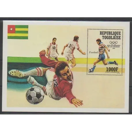 Meilleure Qualité Togo - 1984 - No BF179 - Jeux Olympiques d'été - Football