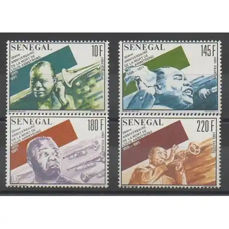 Offre Exclusive Sénégal - 1991 - No 919/922 - Musique