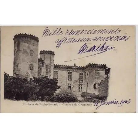 Haute Qualité Carte postale 87 - Bersac - L'eglise - Voyage - Dos divise