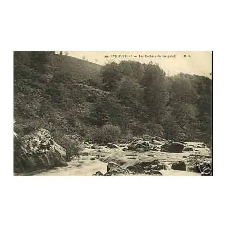 Pas Cher Carte postale 87 - Eymoutiers - Les rochers du Gargaloff