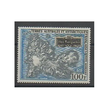 Promotion Saisonnière TAAF - Poste aérienne - 1970 - No PA20 - Polaire - Sites