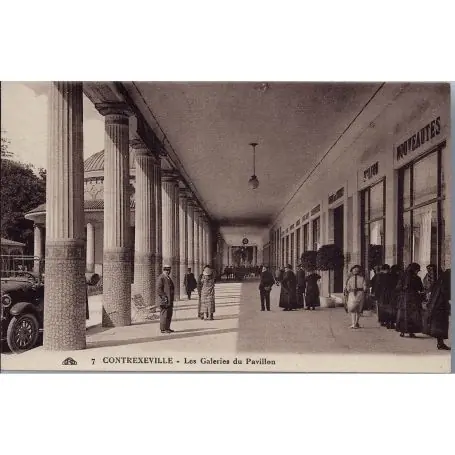 Offre Limitée Carte postale 88 - Contexeville - Les galeries du pavillon