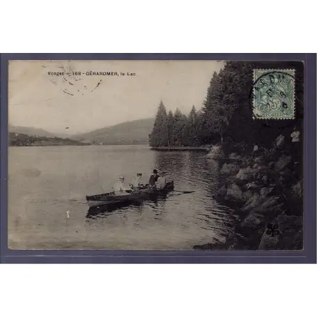 Livraison Mondiale Carte postale 88 - Gerardmer - le lac - Voyage - Dos divise
