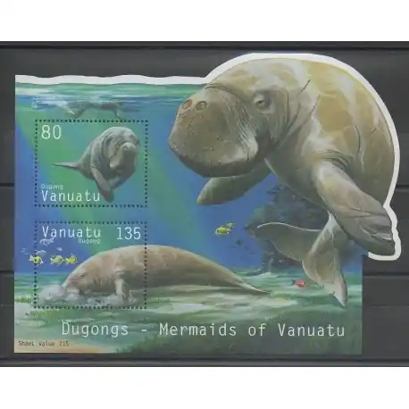 Vanuatu - 2002 - No BF45 - Mammifères - Animaux marins En Vogue