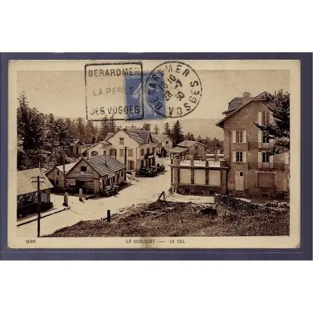 Carte postale 88 - La Schlucht - le Col - Voyage - Dos divise Prix Cassé