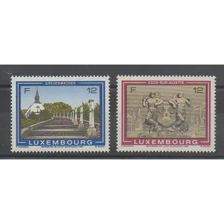 Luxembourg - 1986 - No 1111/1112 Meilleure Vente