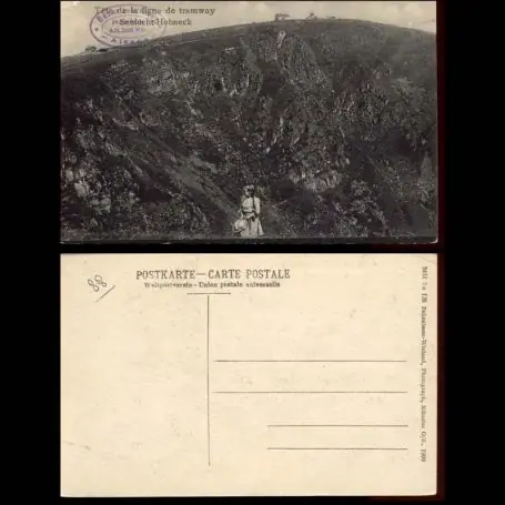 Nouveauté Carte postale 88 - Tete de la ligne de Tramway Schlucht - Hohneck