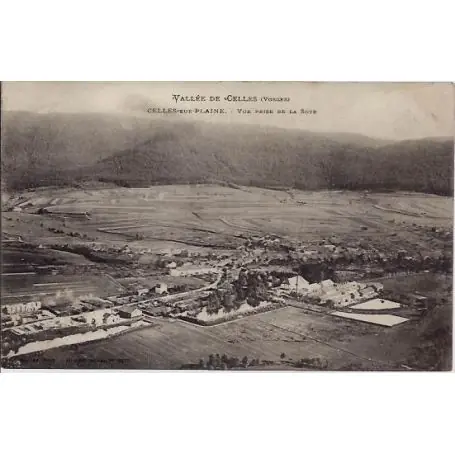 Vente Flash Carte postale 88 - Vallee de celles - Celles-sur-plaine - Vue prise de la Soye - Non voyage