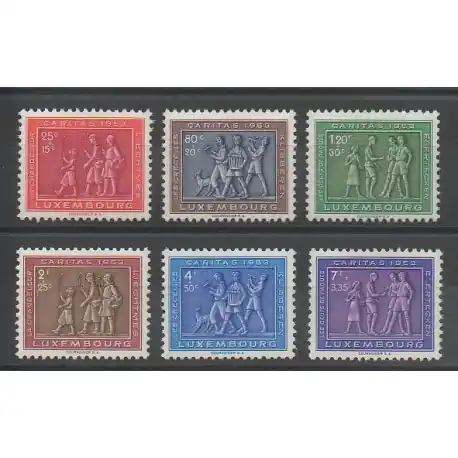 Luxembourg - 1953 - No 476/481 Meilleure Vente
