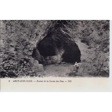 Carte postale 89 - Arcy/Cure - Entree de la grotte des fees Acheter En Ligne