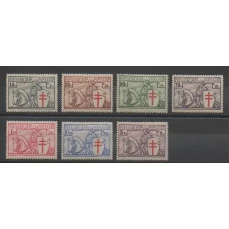 Petit Prix Belgique - 1934 - No 394/400 - Neuf avec charnière