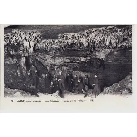 Carte postale 89 - Arcy/Cure - Salle de la vierge Commande En Gros
