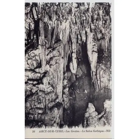 Carte postale 89 - Arcy/Cure - Salon gothique Prix Promo