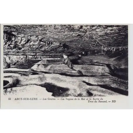 Acheter Direct Carte postale 89 - Arcy/Cure -Vagues de la mer et trou du renard