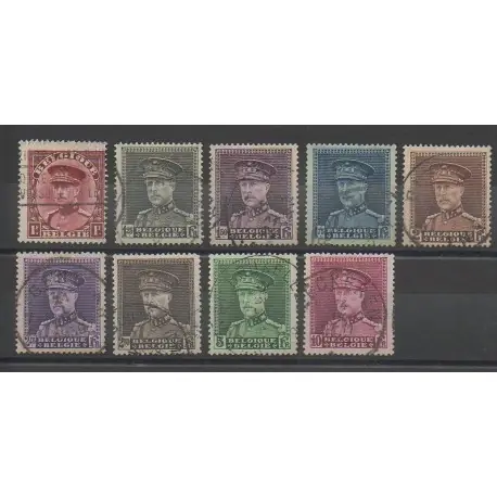 Belgique - 1931 - No 317/324 - Oblitéré Populaire