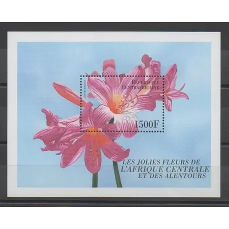 Centrafricaine (République) - 1999 - No BF117 - Fleurs Acheter Direct