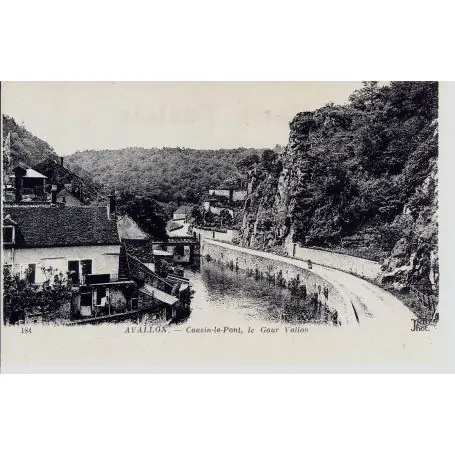 Commander Vite Carte postale 89 - Avallon - Cousin le Pont - Le Gour Vallon