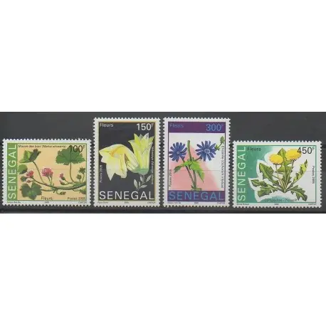 Meilleur Choix Sénégal - 2006 - No 1745/1748 - Fleurs