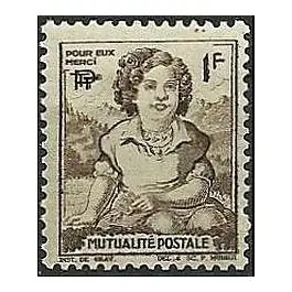 Expédié Aujourd’hui Timbre de collection France - Bienfaisance 44