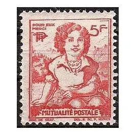 Timbre de collection France - Bienfaisance 45 Affaire À Saisir