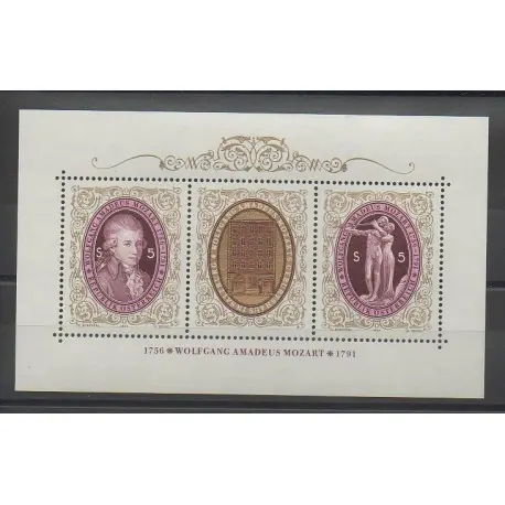 Offre Limitée Autriche - 1991 - No BF15 - Musique