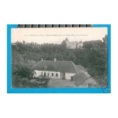 Fait Main Carte postale 89 - HOTEL DU MARECHAL DE CHASTELLUX SUR CURE - CHATEAU