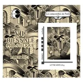 Fait Main Timbre de collection France - Bloc CNEP 092