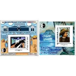 Fait Main Timbre de collection France - Bloc CNEP 093 et 094