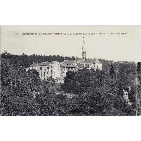 Carte postale 89 - Monastere de Ste-Marie de la Pierre qui Vire Livraison Gratuite