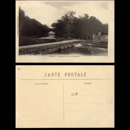 Tendance Carte postale 89 - Tanlay - Interieur du parc du chateau