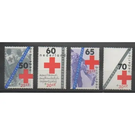 Affaire À Saisir Pays-Bas - 1983 - No 1206/1209 - Santé ou Croix-Rouge