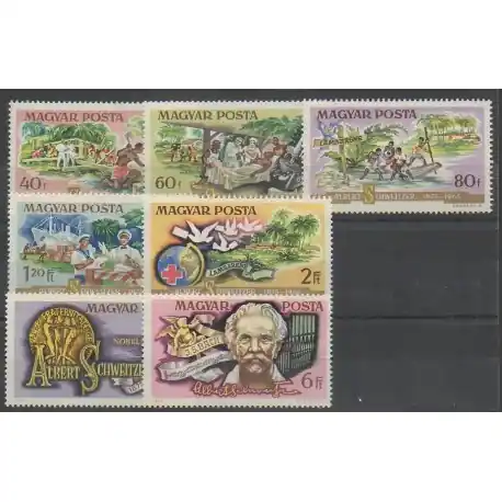 Prix Réduit Hongrie - 1975 - No 2414/2420 - Santé ou Croix-Rouge