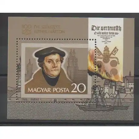 Hongrie - 1983 - No BF168 - Histoire Authentique