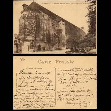 En Vogue Carte postale 89 - Tonnerre - Ancien hopital