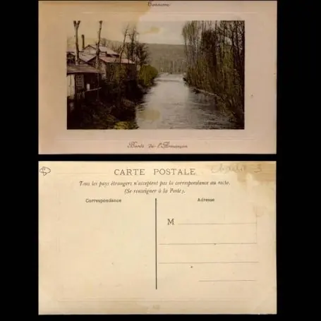 Carte postale 89 - Tonnerre - Bords de l'Armancon Jusqu’à Épuisement Des Stocks
