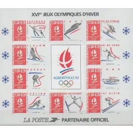 Acheter En Ligne Timbre de collection France - Bloc Feuillet 014a Non Dentel