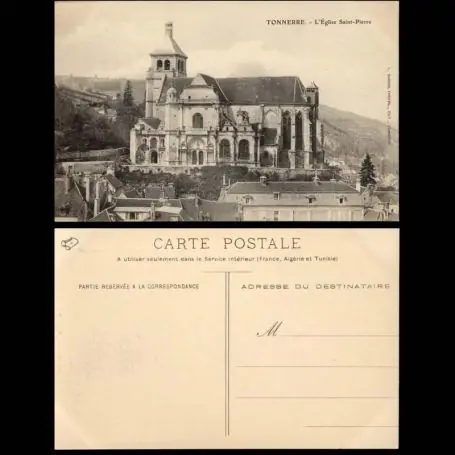 Nouvelle Collection Carte postale 89 - Tonnerre - L'Eglise st Pierre