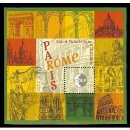 Paiement Sécurisé Timbre de collection France - Bloc CNEP 037