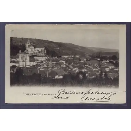 Carte postale 89 - Tonnerre - vue generale - Voyage - Dos non divise Meilleure Vente