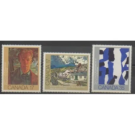 Nouveauté Canada - 1981 - No 766/768 - Peinture